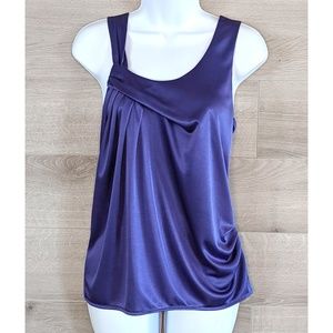 Jennifer Lopez Violet Sleeveless Blouse XS
